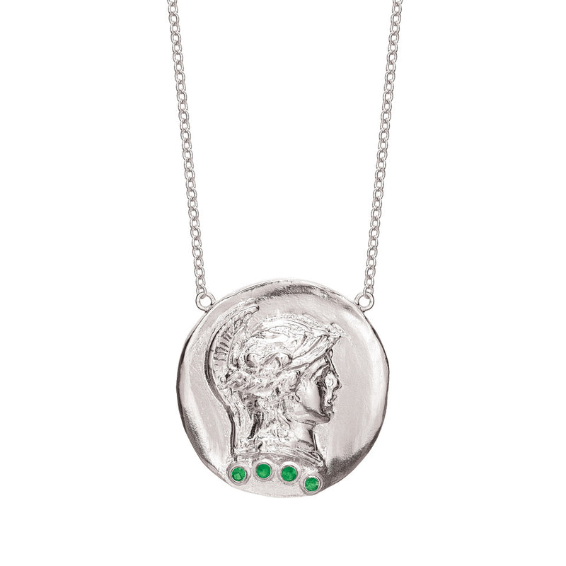 Roman Courage Token Necklace