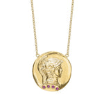 Roman Courage Token Necklace