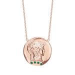 Roman Courage Token Necklace