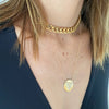 The Love Triangle Token Necklace - Diamond