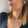 The Love Triangle Token Necklace - Diamond