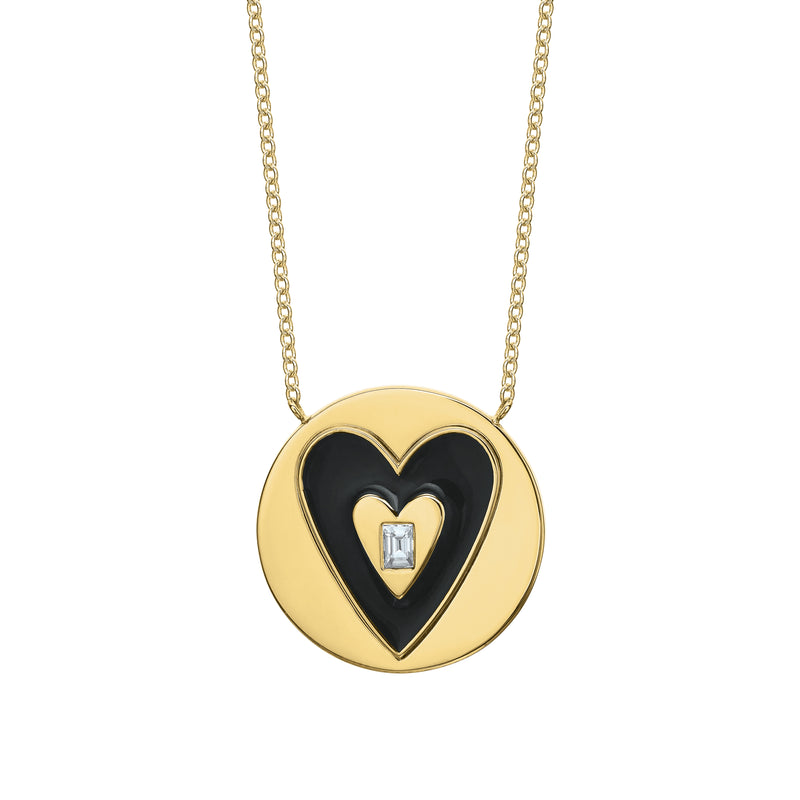 The Golden Hearts Token Necklace