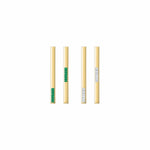 Gold Stix Earrings with Emerald Baguettes Bottom-Set - 2”